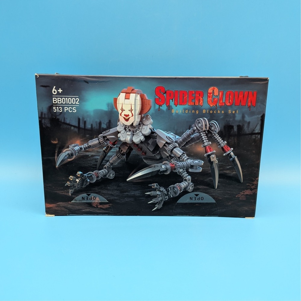 Spaciolo Spider Clown Building Blocks Set Model BB01002 513 pieces New Sealed